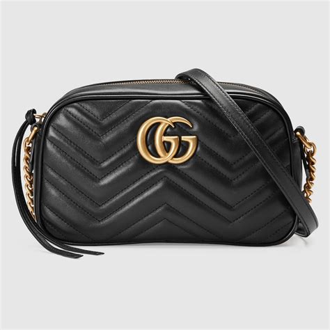 gucci small black handbag.